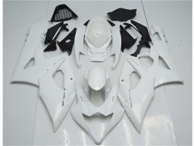 Blanco Kits Completo Carenado Moto Suzuki GSXR 1000 K5 2005-2006
