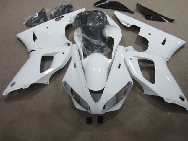 Blanco Kits Completo Carenado Moto Yamaha R1 2000-2001 Blanco Kits Completo Carenado Moto Yamaha R1 2000-2001