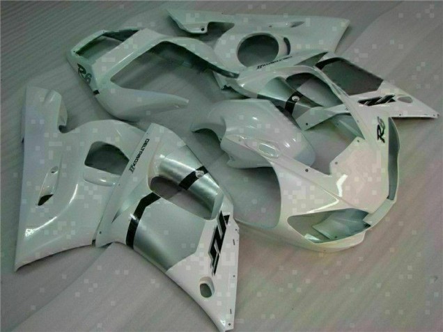 Blanco Kits Completo Carenado Moto Yamaha R6 1998-2002 Blanco Kits Completo Carenado Moto Yamaha R6 1998-2002