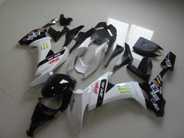 Blanco Monster Carenado Moto Kawasaki ZX10R 2008-2010