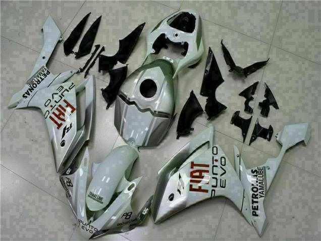 Blanco Moto Plástica Yamaha R1 2007-2008 Blanco Moto Plástica Yamaha R1 2007-2008