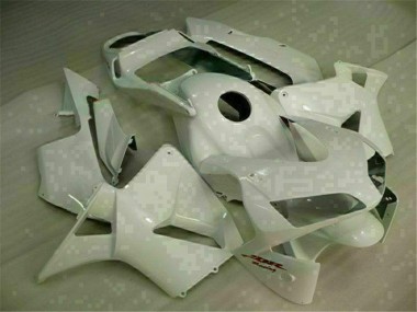 Blanco Moto Plástico Honda CBR 600 RR 2003-2004