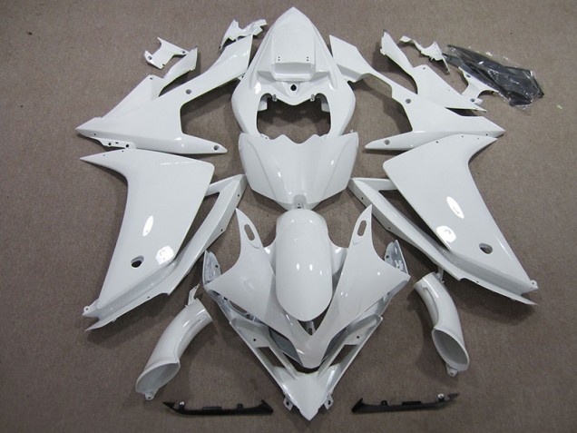 Blanco Moto Plástico Yamaha R1 2007-2008 Blanco Moto Plástico Yamaha R1 2007-2008