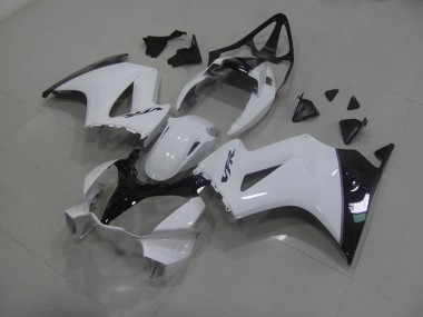 Blanco Negro ABS Moto Plástica Honda VFR 800 2002-2013