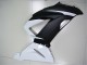 Blanco Negro ABS Moto Plástica Kawasaki ZX6R 2013-2018 Blanco Negro ABS Moto Plástica Kawasaki ZX6R 2013-2018