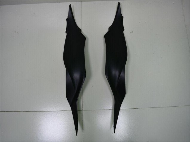 Blanco Negro ABS Moto Plástica Kawasaki ZX6R 2013-2018 Blanco Negro ABS Moto Plástica Kawasaki ZX6R 2013-2018