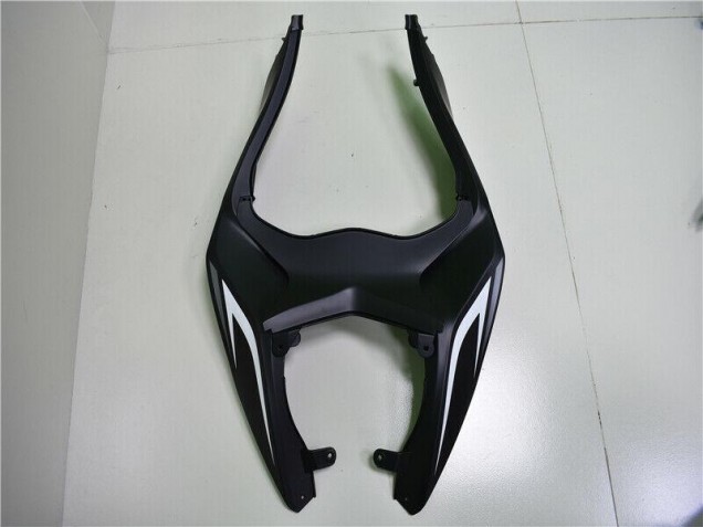 Blanco Negro ABS Moto Plástica Kawasaki ZX6R 2013-2018 Blanco Negro ABS Moto Plástica Kawasaki ZX6R 2013-2018