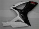 Blanco Negro ABS Moto Plástica Suzuki GSXR 600 / 750 K6 2006-2007 Blanco Negro ABS Moto Plástica Suzuki GSXR 600 / 750 K6 2006-2007