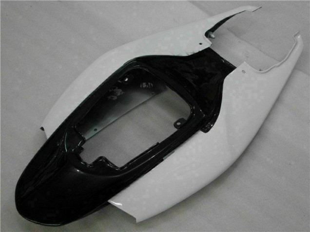 Blanco Negro ABS Moto Plástica Suzuki GSXR 600 / 750 K6 2006-2007 Blanco Negro ABS Moto Plástica Suzuki GSXR 600 / 750 K6 2006-2007