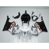 Blanco Negro Carenado Moto Honda VTR 1000 2000-2006