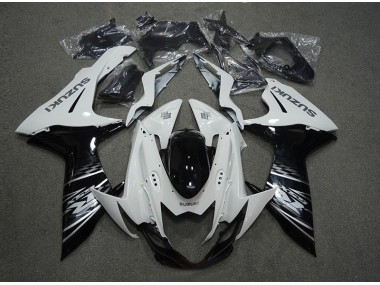 Blanco Negro Carenado Moto Suzuki GSXR 600 K11 2011-2021