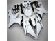 Blanco Negro Carenado & Plástico Moto Yamaha R1 2004-2006 Blanco Negro Carenado & Plástico Moto Yamaha R1 2004-2006