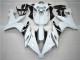 Blanco Negro Carenado & Plástico Moto Yamaha R1 2004-2006 Blanco Negro Carenado & Plástico Moto Yamaha R1 2004-2006