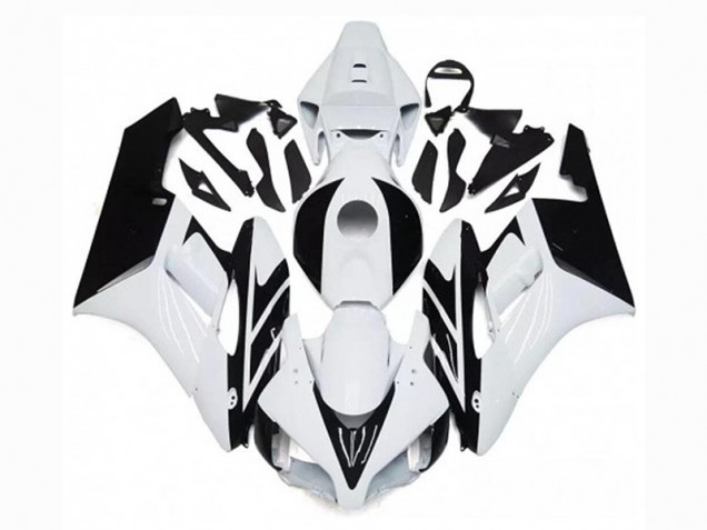 Blanco Negro Kit Carenado Moto Honda CBR 1000 RR 2004-2005 Blanco Negro Kit Carenado Moto Honda CBR 1000 RR 2004-2005