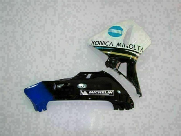 Blanco Negro Kit Completo Carenado Moto Honda CBR 600 RR 2003-2004