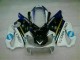 Blanco Negro Kits ABS Carenado Motocicleta Honda CBR 600 F4i 2004-2007 Blanco Negro Kits ABS Carenado Motocicleta Honda CBR 600 F4i 2004-2007