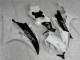 Blanco Negro Kits ABS Carenado Motocicleta Yamaha R6 2006-2007 Blanco Negro Kits ABS Carenado Motocicleta Yamaha R6 2006-2007