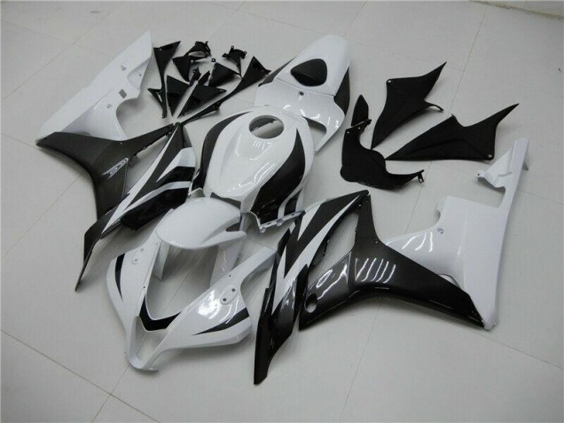 Blanco Negro Kits Completo Carenado Moto Honda CBR 600 RR 2007-2008 Blanco Negro Kits Completo Carenado Moto Honda CBR 600 RR 2007-2008