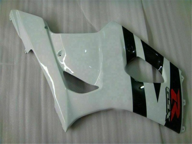 Blanco Negro Moto Plástica Suzuki GSXR 1000 K3 2003-2004