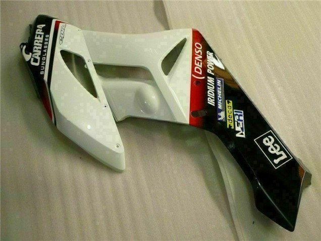 Blanco Negro Plástico Moto Honda CBR 1000 RR 2004-2005 Blanco Negro Plástico Moto Honda CBR 1000 RR 2004-2005