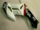 Blanco Negro Plástico Moto Honda CBR 1000 RR 2004-2005 Blanco Negro Plástico Moto Honda CBR 1000 RR 2004-2005