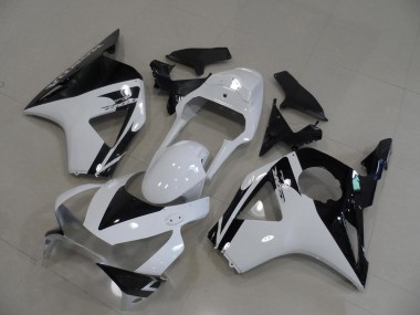 Blanco Negro Plástico Moto Honda CBR 900 RR 954 2002-2003
