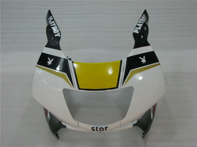 Blanco Negro Playboy Carenado Moto Honda CBR 600 F3 1995-1998 Blanco Negro Playboy Carenado Moto Honda CBR 600 F3 1995-1998