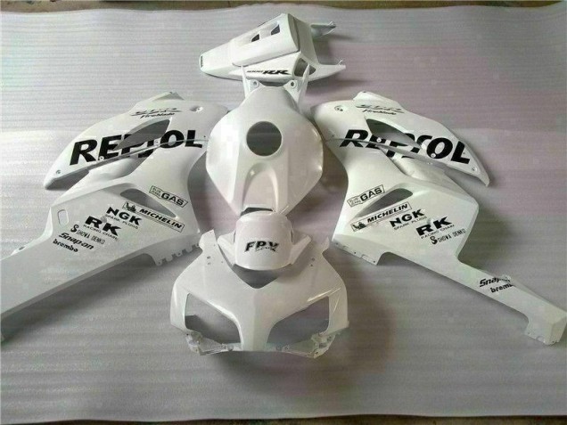 Blanco Negro Repsol Carenado Moto Honda CBR 1000 RR 2004-2005