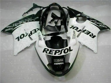 Blanco Negro Repsol Carenado Moto Honda CBR 1100 XX 1996-2007