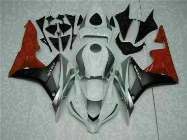 Blanco Negro Rojo ABS Moto Plástico Honda CBR 600 RR 2007-2008