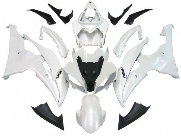 Blanco Perla R6 Carenado Moto Yamaha R6 2008-2016