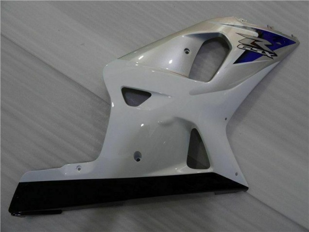 Blanco Plata Carenado Moto Suzuki GSXR 600 / 750 K1 K2 K3 2001-2003 Blanco Plata Carenado Moto Suzuki GSXR 600 / 750 K1 K2 K3 2001-2003