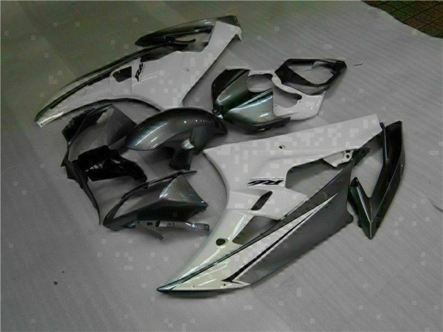 Blanco Plata Carenado Moto Yamaha R6 2006-2007 Blanco Plata Carenado Moto Yamaha R6 2006-2007