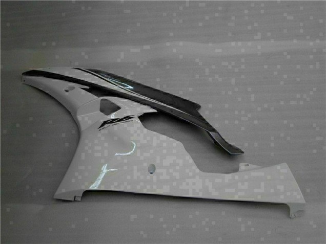 Blanco Plata Carenado Moto Yamaha R6 2006-2007 Blanco Plata Carenado Moto Yamaha R6 2006-2007