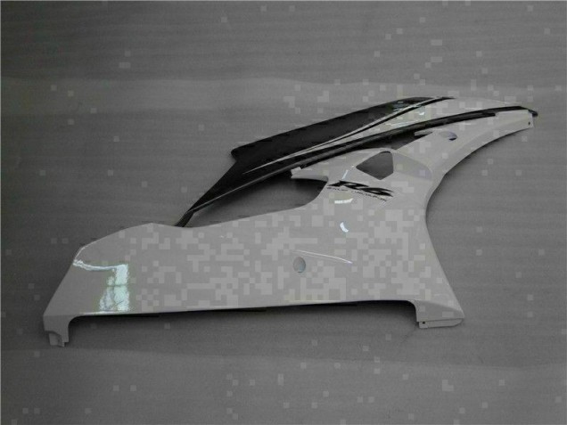 Blanco Plata Carenado Moto Yamaha R6 2006-2007 Blanco Plata Carenado Moto Yamaha R6 2006-2007