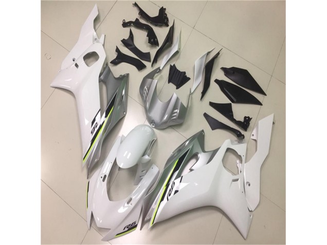 Blanco Plata Carenado Moto Yamaha R6 2017-2023 Blanco Plata Carenado Moto Yamaha R6 2017-2023