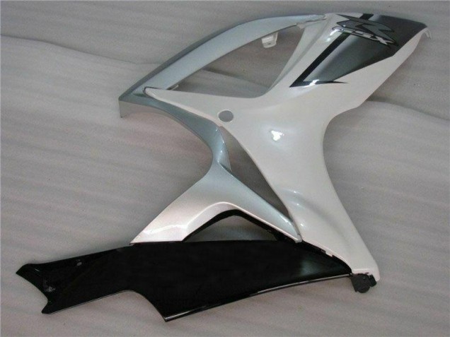 Blanco Plata Kit Completo Carenado Moto Suzuki GSXR 600 / 750 K6 2006-2007 Blanco Plata Kit Completo Carenado Moto Suzuki GSXR 600 / 750 K6 2006-2007