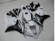 Blanco Plata Negro Carenado Moto Honda CBR 600 RR 2009-2012 Blanco Plata Negro Carenado Moto Honda CBR 600 RR 2009-2012