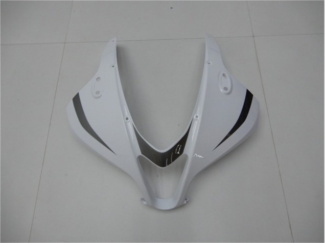 Blanco Plata Negro Carenado Moto Honda CBR 600 RR 2009-2012 Blanco Plata Negro Carenado Moto Honda CBR 600 RR 2009-2012