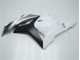 Blanco Plata Negro Carenado Moto Honda CBR 600 RR 2009-2012 Blanco Plata Negro Carenado Moto Honda CBR 600 RR 2009-2012