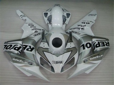 Blanco Plata Negro Repsol Moto Plástico Honda CBR 1000 RR 2004-2005
