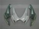 Blanco Plata Plástica Moto Suzuki GSXR 600 / 750 K6 2006-2007 Blanco Plata Plástica Moto Suzuki GSXR 600 / 750 K6 2006-2007