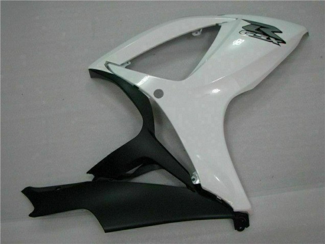 Blanco Plata Plástico Moto Suzuki GSXR 600 / 750 K6 2006-2007 Blanco Plata Plástico Moto Suzuki GSXR 600 / 750 K6 2006-2007
