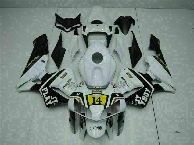 Blanco Playboy 14 Carenado Moto Honda CBR 600 RR 2005-2006