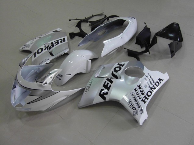 Blanco Repsol Carenado Moto Honda CBR 1100 XX 1996-2007 Blanco Repsol Carenado Moto Honda CBR 1100 XX 1996-2007
