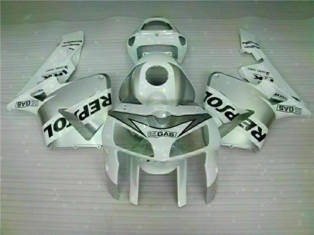 Blanco Repsol Carrocería Motocicletas Honda CBR 600 RR 2005-2006 Blanco Repsol Carrocería Motocicletas Honda CBR 600 RR 2005-2006