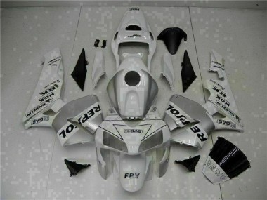 Blanco Repsol Kit Carenado Inyección Honda CBR 600 RR 2003-2004