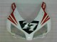 Blanco Rojo 77 Carenado Moto Honda CBR 1000 RR 2004-2005