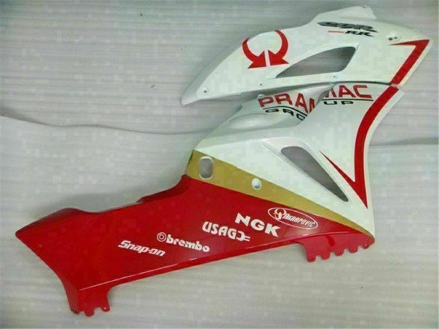 Blanco Rojo ABS Kits Carenado Moto Honda CBR 1000 RR 2004-2005 Blanco Rojo ABS Kits Carenado Moto Honda CBR 1000 RR 2004-2005