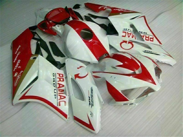 Blanco Rojo ABS Kits Carenado Moto Honda CBR 1000 RR 2004-2005 Blanco Rojo ABS Kits Carenado Moto Honda CBR 1000 RR 2004-2005